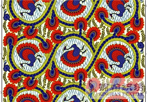KHAFF2014 African Cotton Ankara Wax Print Fabrics