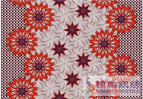 KHAFF2049 African Cotton Ankara Wax Print Fabrics