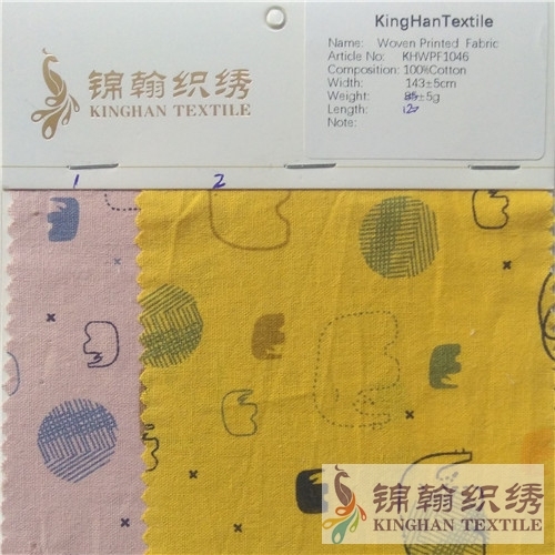 KHWPF1046 100%Cotton Printed Fabrics
