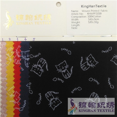 KHWPF1039 100%Cotton Printed Fabrics