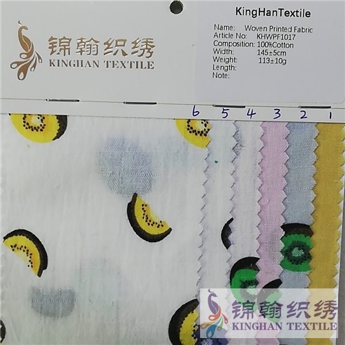 KHWPF1017 100%Cotton Printed Fabrics
