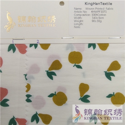KHWPF1071 100%Cotton Printed Fabrics