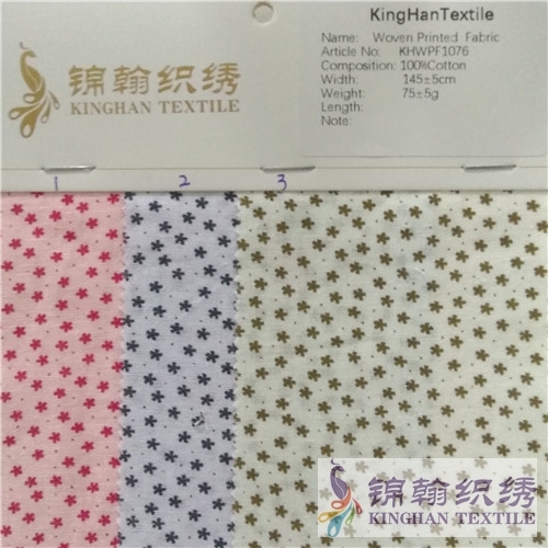 KHWPF1076 100%Cotton Printed Fabrics