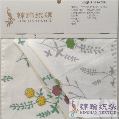 KHWPF1075 100%Cotton Printed Fabrics