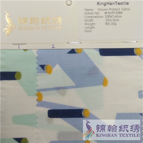KHWPF1068 100%Cotton Printed Fabrics
