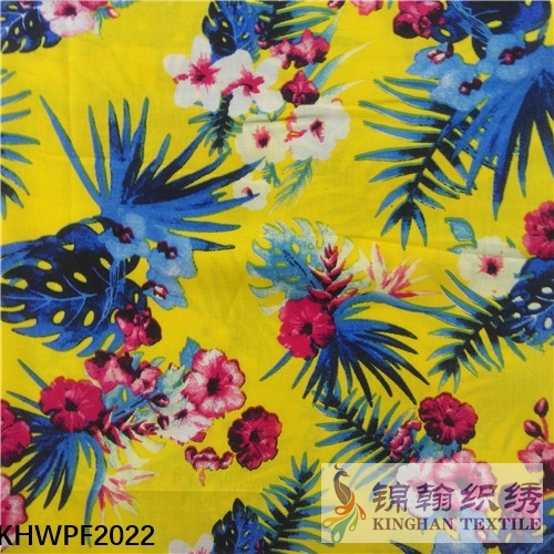 KHWPF2022 100%Rayon Printed Fabrics