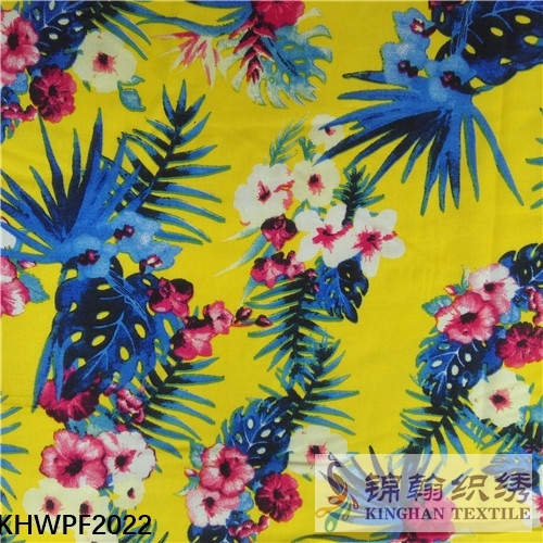 KHWPF2022 100%Rayon Printed Fabrics