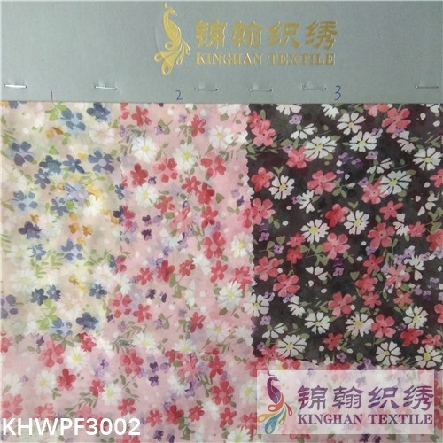KHWPF3002 100%Polyester Printed Fabrics