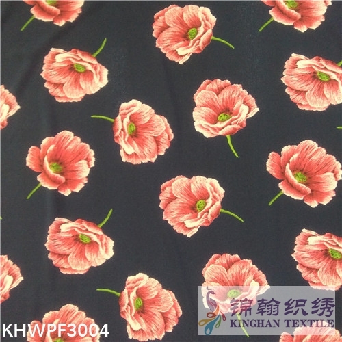 KHWPF3004 100%Polyester Printed Fabrics