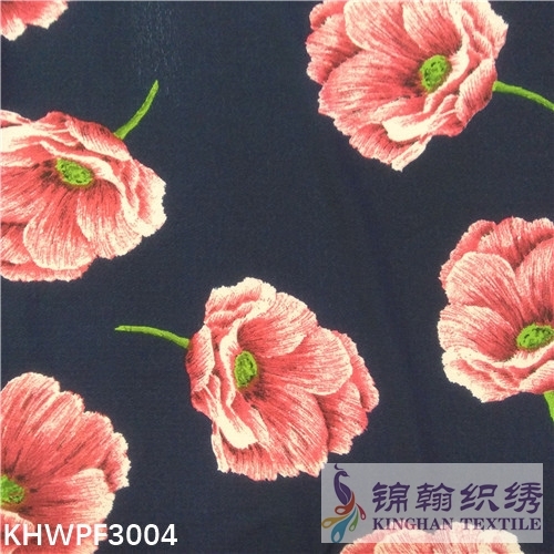 KHWPF3004 100%Polyester Printed Fabrics