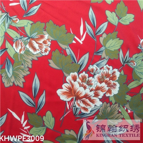 KHWPF3009 100%Polyseter Printed Fabrics