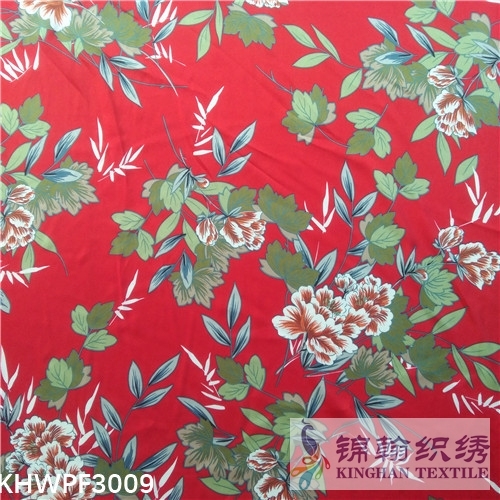 KHWPF3009 100%Polyseter Printed Fabrics