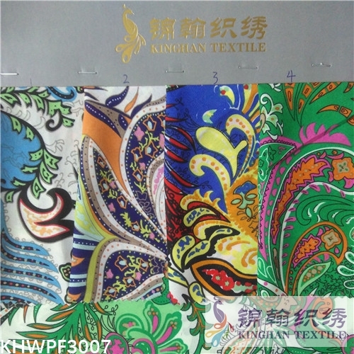 KHWP3007 100%Polyester Printed Fabrics