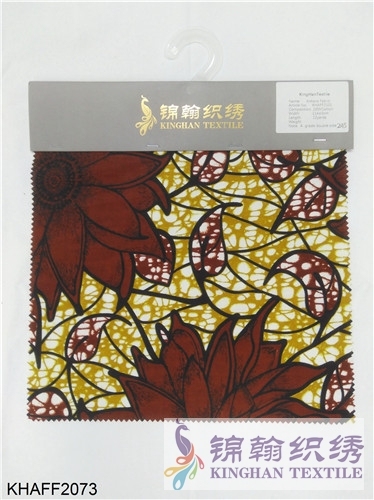 KHAFF2101 African Cotton Ankara Wax Print Fabrics