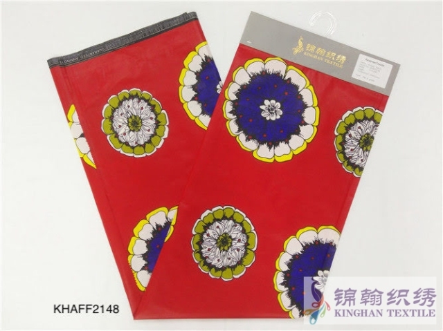 KHAFF2148 African Cotton Ankara Wax Print Fabrics