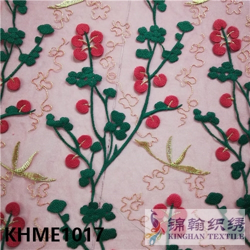 KHME1017 Flat Mesh Embroidery