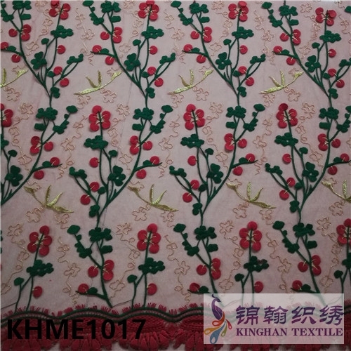 KHME1017 Flat Mesh Embroidery