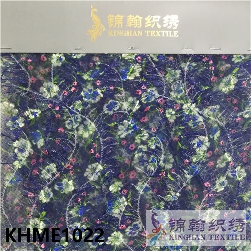 KHME1022 Flat Mesh Embroidery