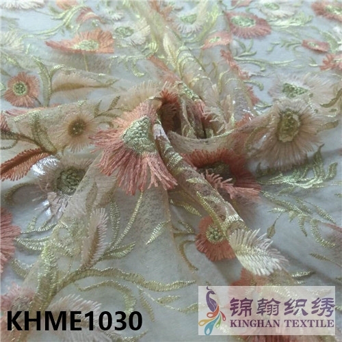 KHME1030 Flat Mesh Embroidery