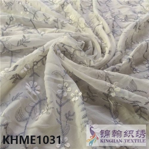KHME1031 Flat Mesh Embroidery