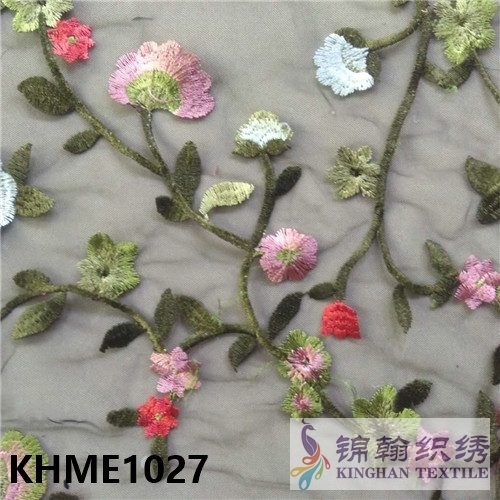 KHME1027 Flat Mesh Embroidery