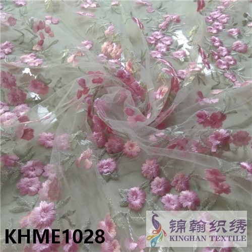 KHME1028 Flat Mesh Embroidery