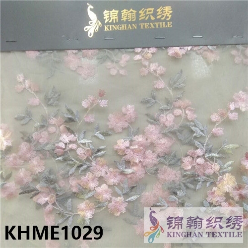 KHME1029 Flat Mesh Embroidery