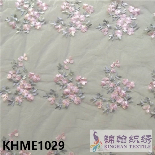 KHME1029 Flat Mesh Embroidery