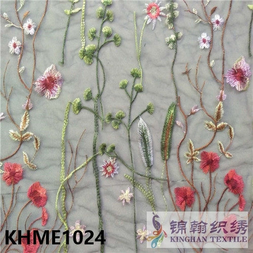 KHME1024 Flat Mesh Embroidery