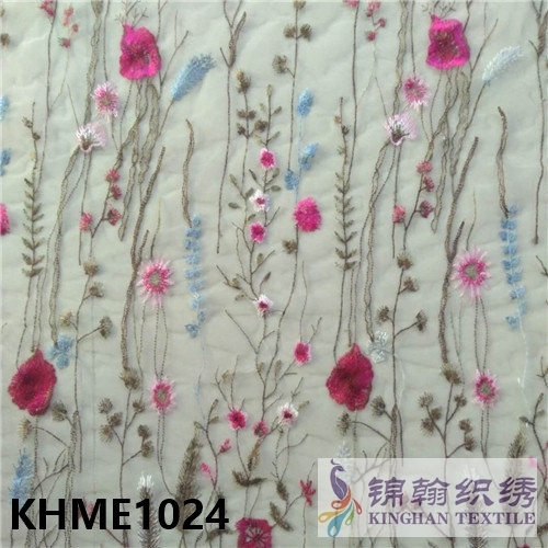 KHME1024 Flat Mesh Embroidery