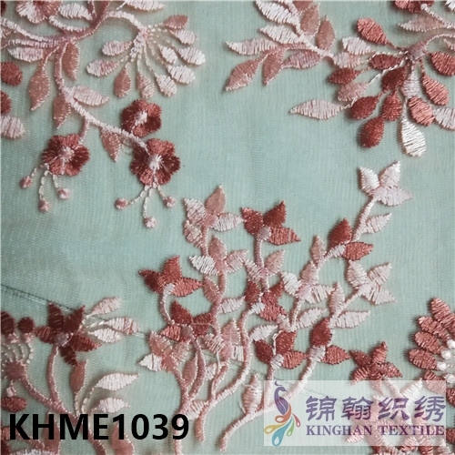 KHME1039 Flat Mesh Embroidery