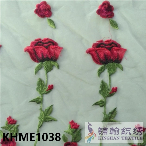 KHME1038 Flat Mesh Embroidery