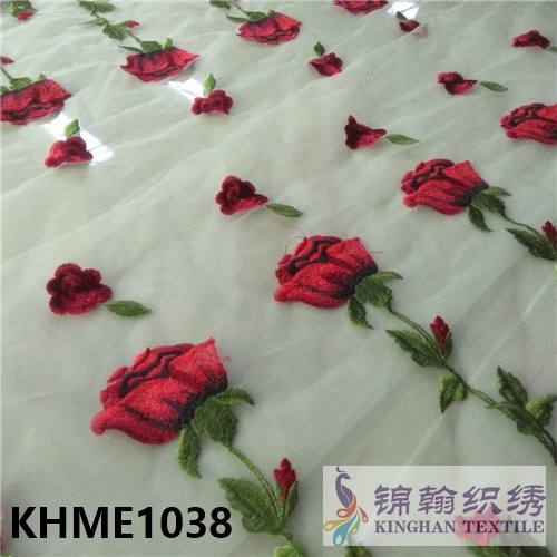 KHME1038 Flat Mesh Embroidery