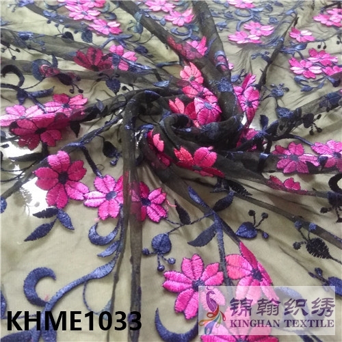 KHME1033 Flat Mesh Embroidery