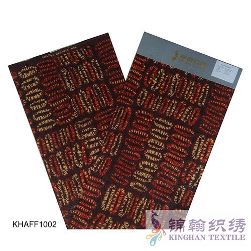 KHAFF1002 African Polyester Ankara Wax Print Fabrics