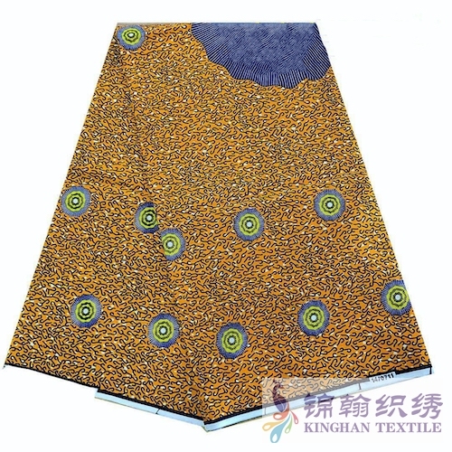 KHAFF2224 African Cotton Ankara Wax Print Fabrics
