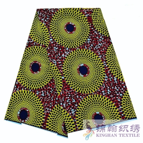 KHAFF2222 African Cotton Ankara Wax Print Fabrics