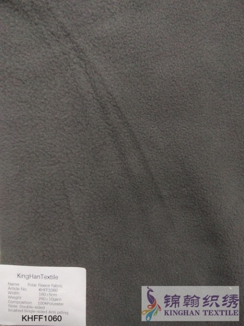 KHFF1060 Printed Polar Fleece fabrics Double-sided brushed, Single-sided Anti pilling