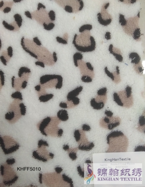 KHFF4069 Printed Coral Fleece fabrics