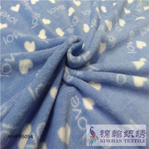 KHFF4054 Printed Coral Fleece fabrics