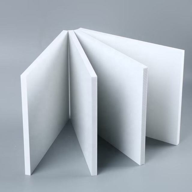 Factory Price Light Weight Good Tenacity PVC Foam Board For Architectural Decoration Polyurethane Board