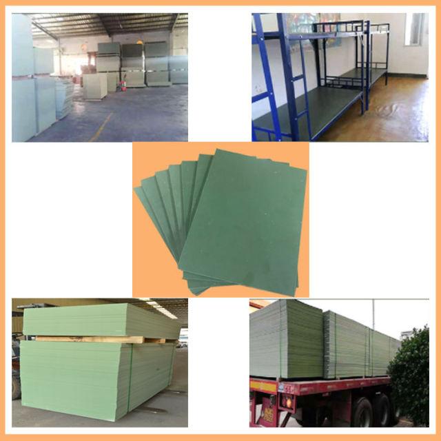 Customized PVC bed board pvc foam bed sheet for school dormitory