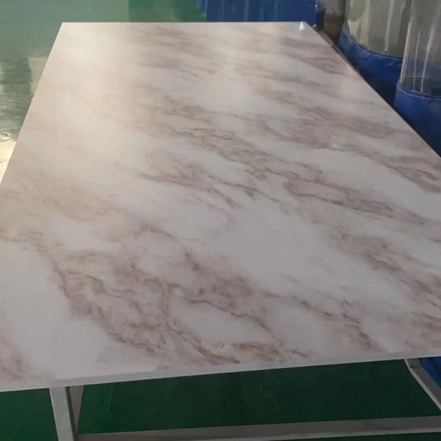 pvc materials WPC laminated pvc foam board 16mm 18mm 1220x2440mm jade marble pvc sheet
