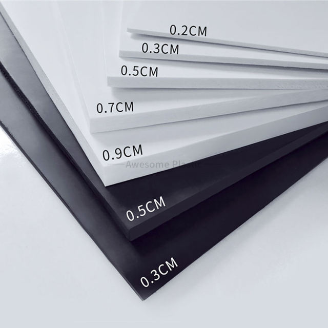 High Density Plastic Sheets 18mm 15mm 12mm 20mm PVC celuka Forex sheet panel Board PVC Foam Board For Kitchen Cabinet