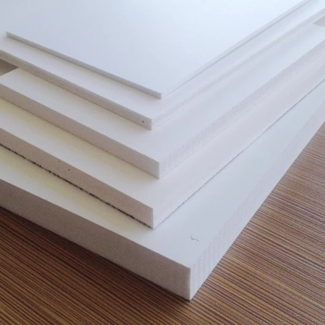 White 3mm Sintra PVC Foam Board Sheet For printing