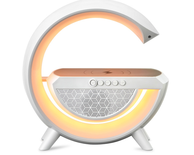 LED Light Speaker with Wireless Charging pad