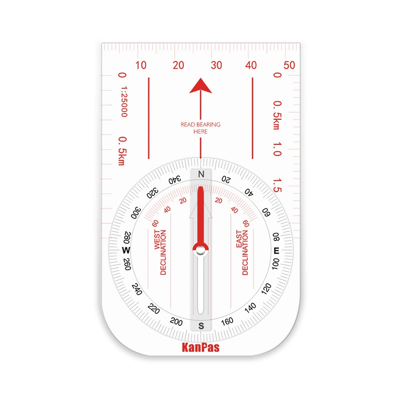 KanPas Baseplate Compass Big Teaching Model/ Demonstration Compass
