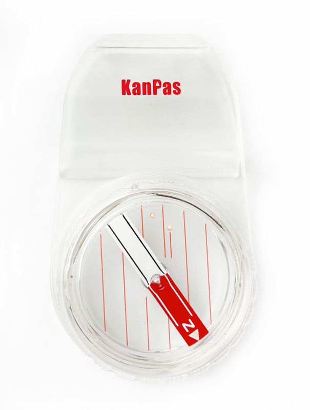 KanPas MTBO Map Board Clip Compass #MTB-43-F