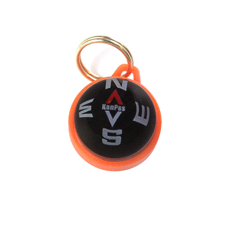 KanPas  EDC spherical Compass for backpack zipper puller ,can be used in non horizontal states  #EDC-V20