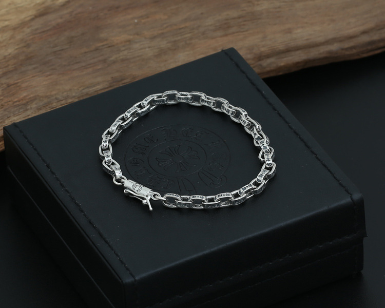 925 sterling silver paper chain bracelets American European antique designer crosses luxury jewelry accessories